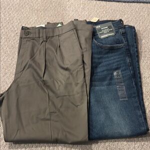 TWO PANT BUNDLE / SIZE 36 / DOCKERS AND JEANS / NWT